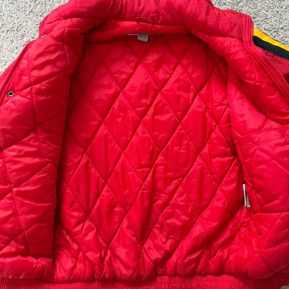 Vintage 90s Kansas City Chiefs NFL Pro Line Logo Athletic Jacket Youth XL Red - Picture 10 of 16